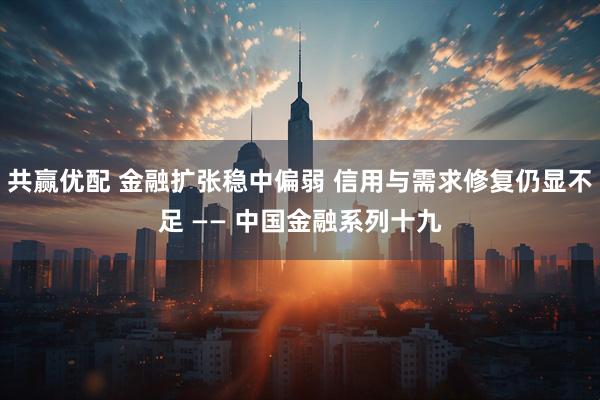 共赢优配 金融扩张稳中偏弱 信用与需求修复仍显不足 —— 中国金融系列十九